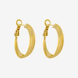 Kushal's Fashion Jewellery Classic Hoop Earrings-picture-17