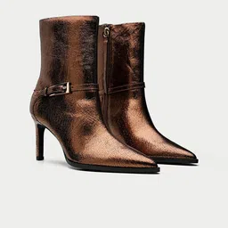 Oroh Women Stiletto Heeled Ankle Boots-image-0