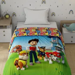 Portico License Paw Patrol Printed AC Room Cotton Microfibre 120 GSM Single Bed Comforter image 2