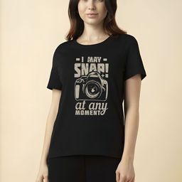 SZN Women Typography Printed T-shirt-picture-43