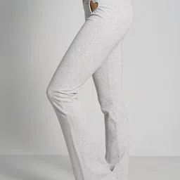 LULU & SKY Women Cotton Mid-Rise Lounge Pants image 3