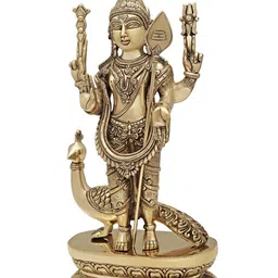 Exotic India Gold-Toned Religious Idol Showpiece-picture-35