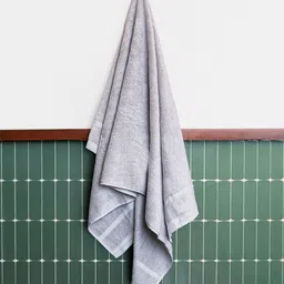 Himeya Grey 1 Cotton 350 GSM Bath Towel-picture-32