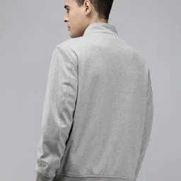 ColorPlus Geometric Self Designed Bomber Jacket image 5