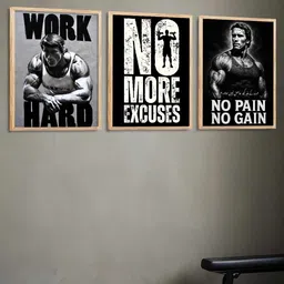 WALLLANE Set of 3 Wood Framed Posters image 4