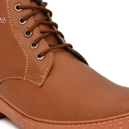 ARIWA Men Textured Casual Regular Boots image 4