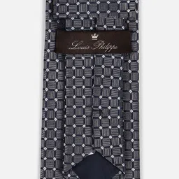 Louis Philippe Men Checked Broad Tie image 2