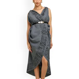 GALE GIRLS Printed Cotton Swim Cover Up Bottom-image-23