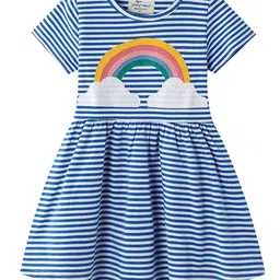 LULU & SKY Girls Striped Nightdress-picture-16