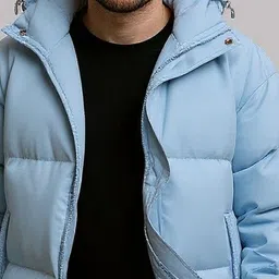 Mast & Harbour Hooded Long Sleeves Bomber Jacket image 3