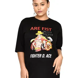 RAPL Women Printed Applique T-shirt-picture-41