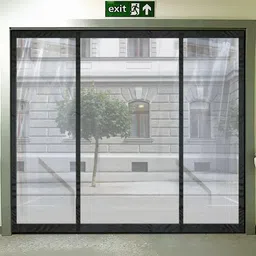 Stylista Transparent Insulated Magnetic Door Curtain - 94 x 86 inch - PVC thickness 0.2mm-image-96