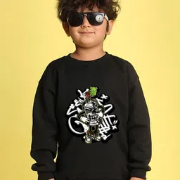 NUSYL Boys Printed Round Neck Long Sleeve Sweatshirt-image-42