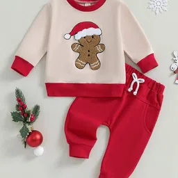 LULU & SKY Boys Pure Cotton Embroidered Sweatshirt & Joggers Clothing Set-picture-33