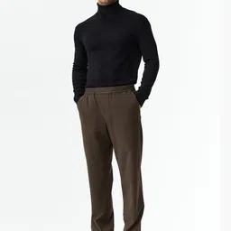 H&M Four-Way Stretch Wide Chinos image 4
