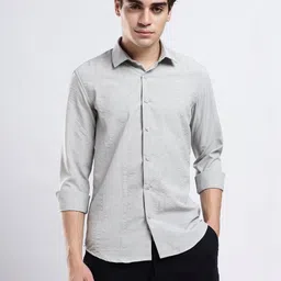 THE BEETEL HOUSE Men Classic Slim Fit Casual Shirt image 3
