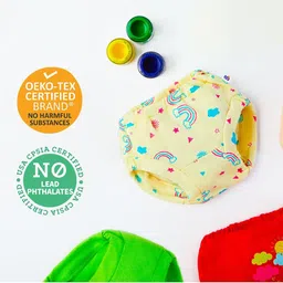 SuperBottoms Infants Pack Of 15 Printed Basic Briefs BAS-UND-U-BR-DD-6_9M-15PACK_NEW image 2