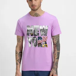 HESHA Men Typography Printed T-shirt-image-49