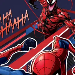 YK Marvel Boys Spider-Man Graphic Printed Round Neck Regular Fit T-shirt image 3