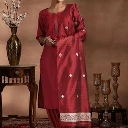 Libas Straight Kurta with Salwar & Dupatta-picture-31