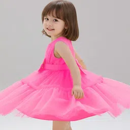 Miss & Chief Net Fit & Flare Dress image 2