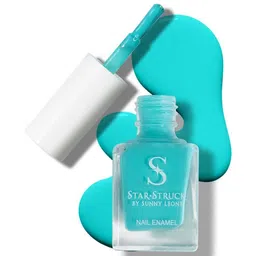 STARSTRUCK BY SUNNY LEONE Long Wear Glossy Nail Polish- 9.9 ml- Island Blue-picture-22