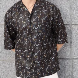 Kook N Keech Tripping On Indie Street Relaxed Fit Printed Shirt-picture-27