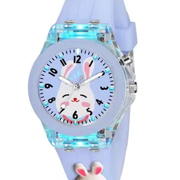 SWADESI STUFF Unisex Kids Dial & Straps Analogue Multi Function Watch MULTI LIGHT PURPLE REBIT-picture-35