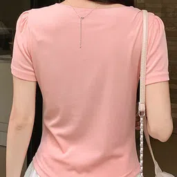 StyleCast x Revolte Women Lapel Collar Shirt Style Top image 5