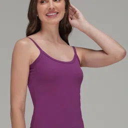 AMUL COMFY Pack Of 2 Pure Cotton Camisoles image 2