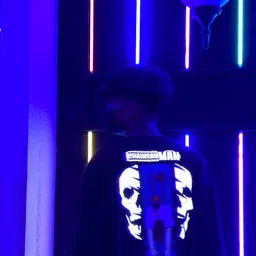 Fmagnet Clothing Chainsawman Oversize Reflective T-shirt-picture-23