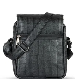 bagneeds Unisex Textured Messenger Bag image 4