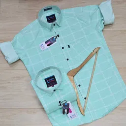 erica Men Regular Fit Checkered Spread Collar Casual Shirt image 2