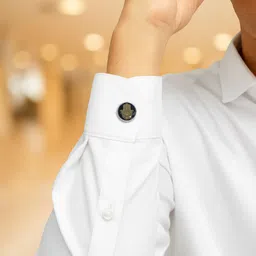 The Smart Buttons Brass Cufflink image 4