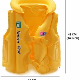 adjd Swimming Vest Kids Boys and Girls Life Jacket for (6-9 Years) Swim Floatation Belt image 2