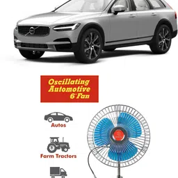 genipap Oscillating Fan 6 Inch 12V Automotive For Car/Truck/Auto rickshaw-PKN1261 Car Interior Fan-picture-26