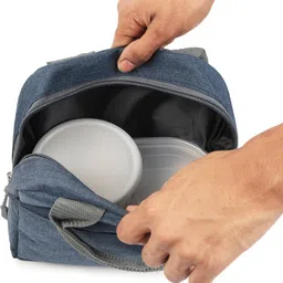 r touch Tiffin Cover Bag /Lunch Box Cover Bag Waterproof Lunch Bag image 3