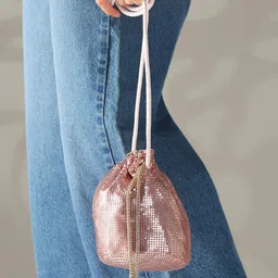 Inc 5 Women Embellished Structured Sling Bag-picture-36