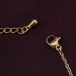 PALMONAS Women 18k Gold-Plated Charm Bracelet image 5