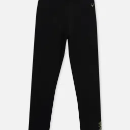 Allen Solly Junior Kids Red Cotton Printed Leggings image 5