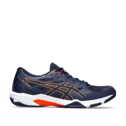 Asics Men's GEL-Rocket 11 Peacoat Indoor Court Shoes-image-75
