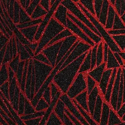 Globus Red & Black Solid Skirt image 5