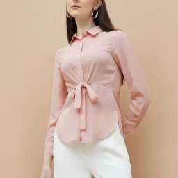Code By Lifestyle Light Pink Regular Fit Shirt-picture-16