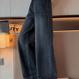 LULU & SKY Girls Wide Leg High-Rise Light Fade Jeans image 3