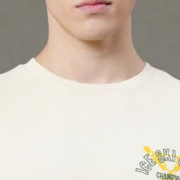 Red Tape White Cotton Polyblend Graphic Regular Fit Sweatshirt And Hoodies image 5