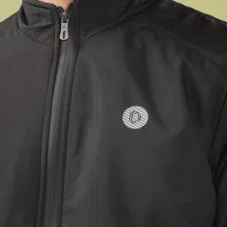 Dollar Black Synthetic Regular Fit Casual Jacket image 5