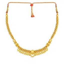 Malabar Gold and Diamonds 22k Gold Necklace for Women-picture-28