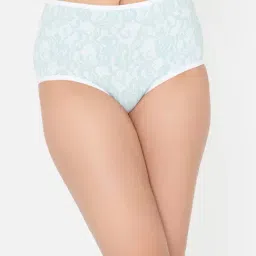 Clovia White Printed Cotton Hipster Panty-picture-33