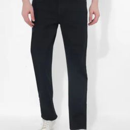 Numero Uno Black Denim Regular Fit  Jeans-picture-39