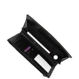 Fastrack Gunmetal Solid Bi-Fold Wallet For Women image 5